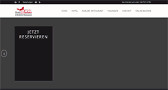 Desktop Screenshot of hotel-fuchsen.de